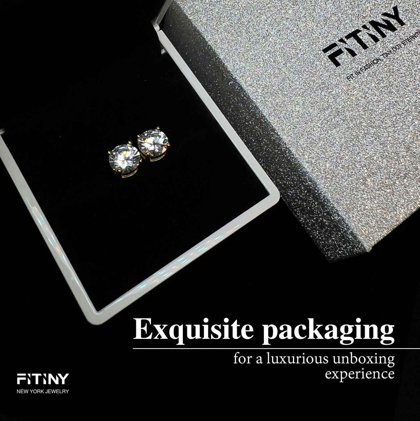 4 Pieces Whimsical Charm Links Earring Set, 18k Gold Hoop with Drops, S925 Needle, Stacked Lobe Designs with Dazzling Zirconia