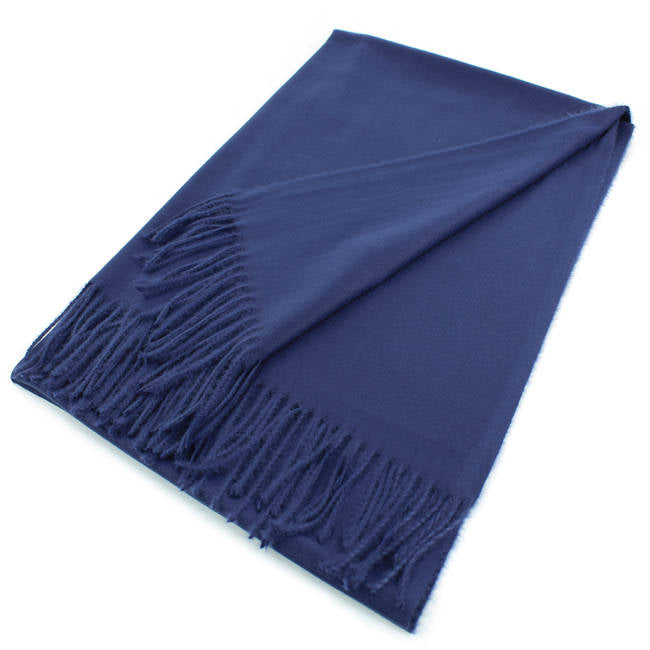 Large Cashmere Feel Soft Scarf Shawls Solid Colors 002