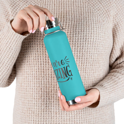 Insulated Water Bottle - Inspirational Quote