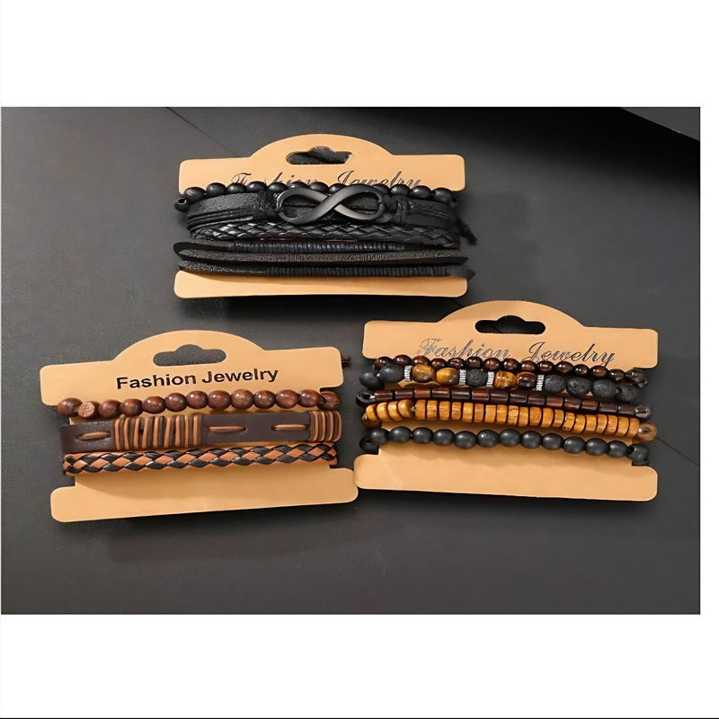 12-piece Vintage Bracelet Set (Teens/Men)