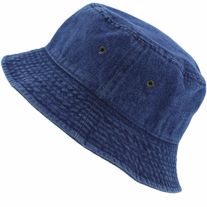Cotton Denim Bucket hats Unisex