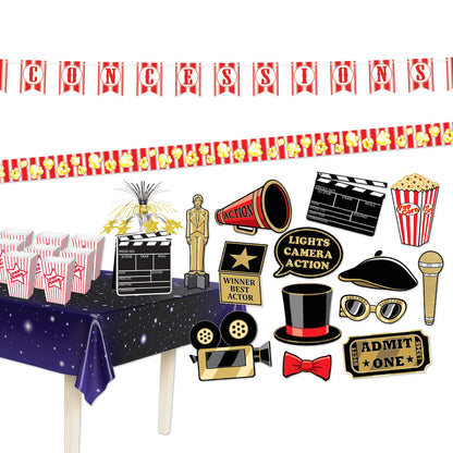 25 Piece Movie Night Party Box