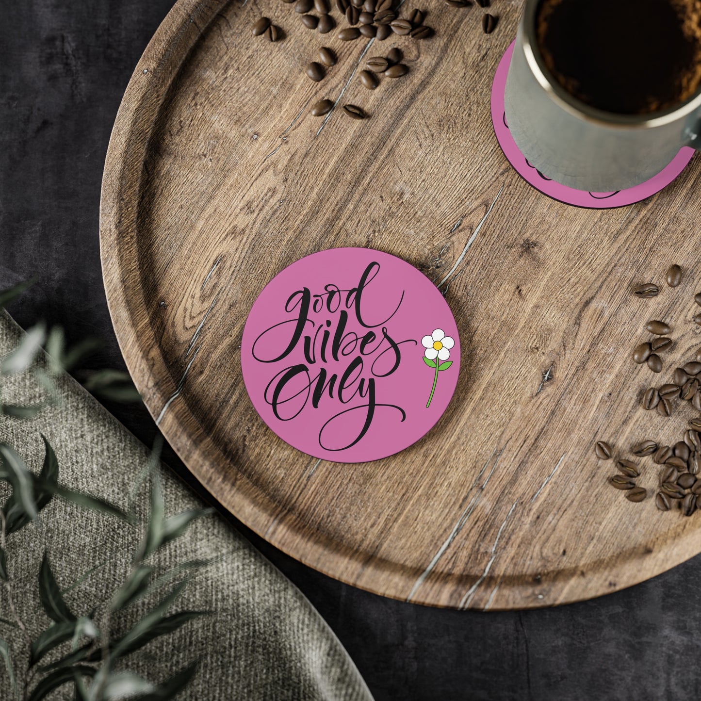 Coaster - Good Vibes Only