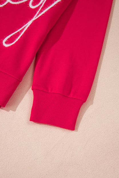 Christmas Santa Baby Tinsel Sweatshirt