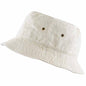 100% Cotton Solid Bucket Hats Unisex