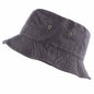 100% Cotton Solid Bucket Hats Unisex