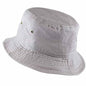 100% Cotton Solid Bucket Hats Unisex