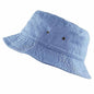 100% Cotton Solid Bucket Hats Unisex