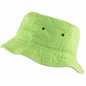 100% Cotton Solid Bucket Hats Unisex