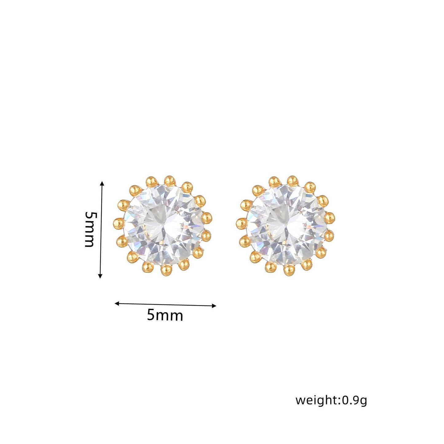 16 Pairs Pink Heart Stud Hoop Huggies Drop Earrings Set, 18K Gold Plated Stacking CZ & Pearl Designs, Planet Snowflake Moon Star