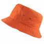100% Cotton Solid Bucket Hats Unisex