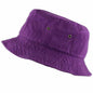 100% Cotton Solid Bucket Hats Unisex