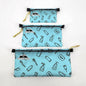Zipper Pouches KIT Patterns Ultralight D50T fabric