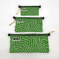 Zipper Pouches TOPO Patterns Ultralight D50T fabric